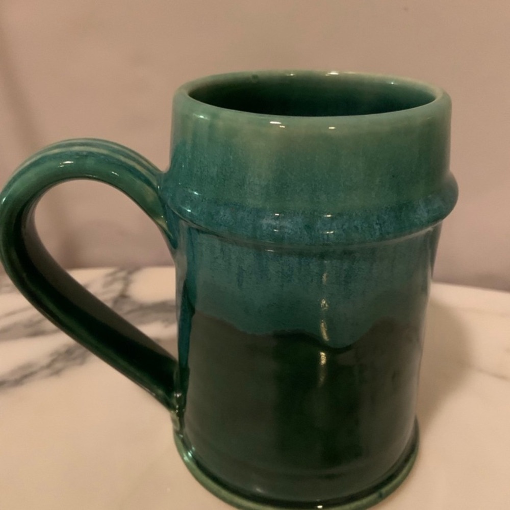 Scarborough Faire 2003 Green Pottery Mug “Join The Merriment” - Picture 4 of 10